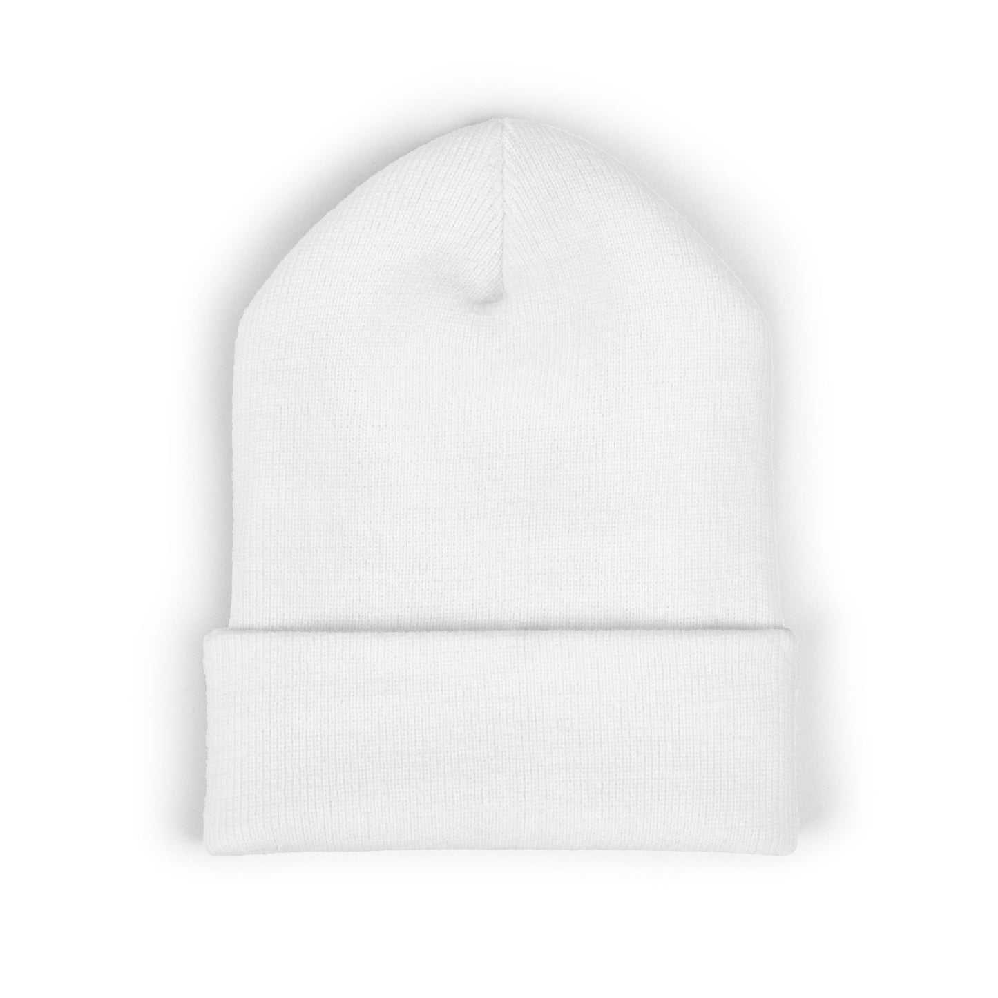 Embroidered 'BR' Classic Cuffed Beanie — Warm Knit Winter Hat