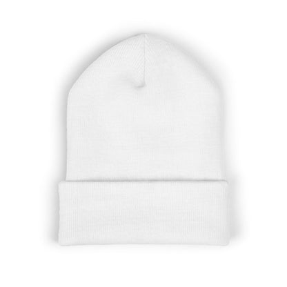 Embroidered 'BR' Classic Cuffed Beanie — Warm Knit Winter Hat