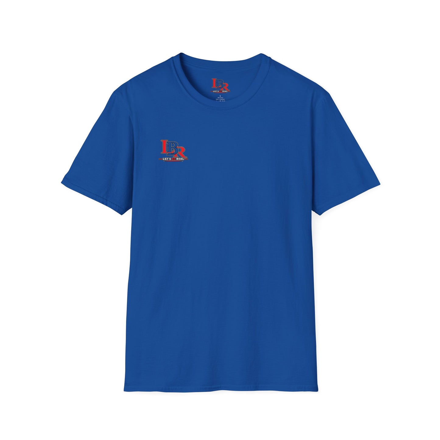 Minimalist 'LBR' Logo T-Shirt — Small Chest Print Casual Tee