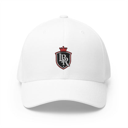 Embroidered Crest Cap — LB Crown Shield Closed-Back Baseball Hat