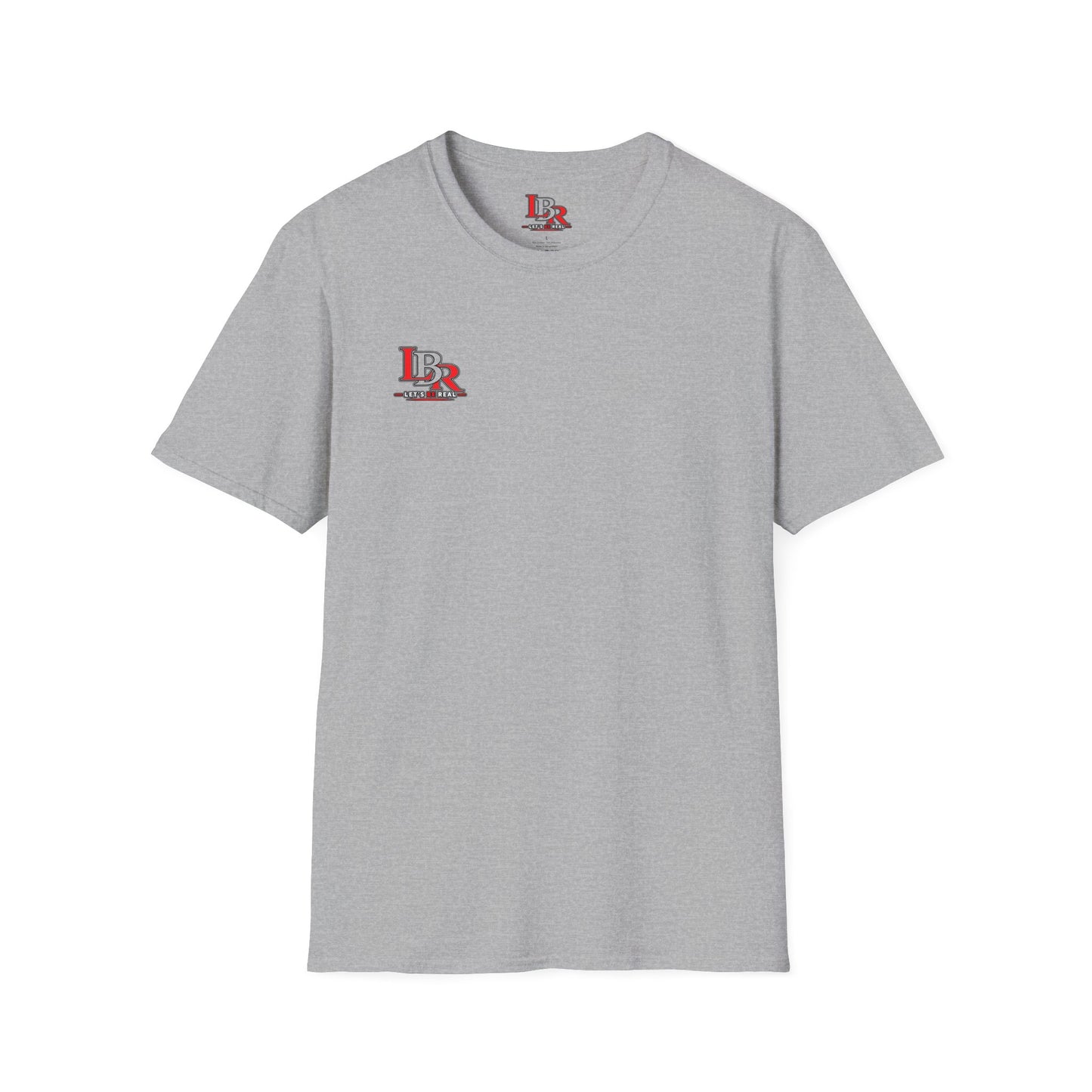 Minimalist 'LBR' Logo T-Shirt — Small Chest Print Casual Tee
