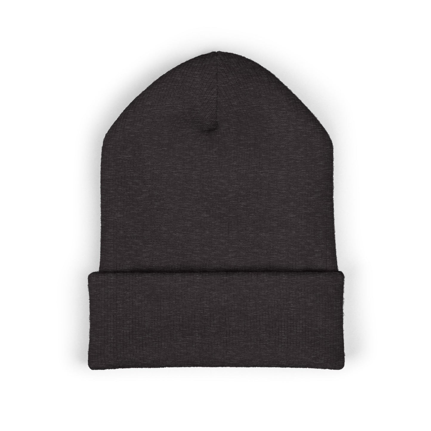 Embroidered 'BR' Classic Cuffed Beanie — Warm Knit Winter Hat