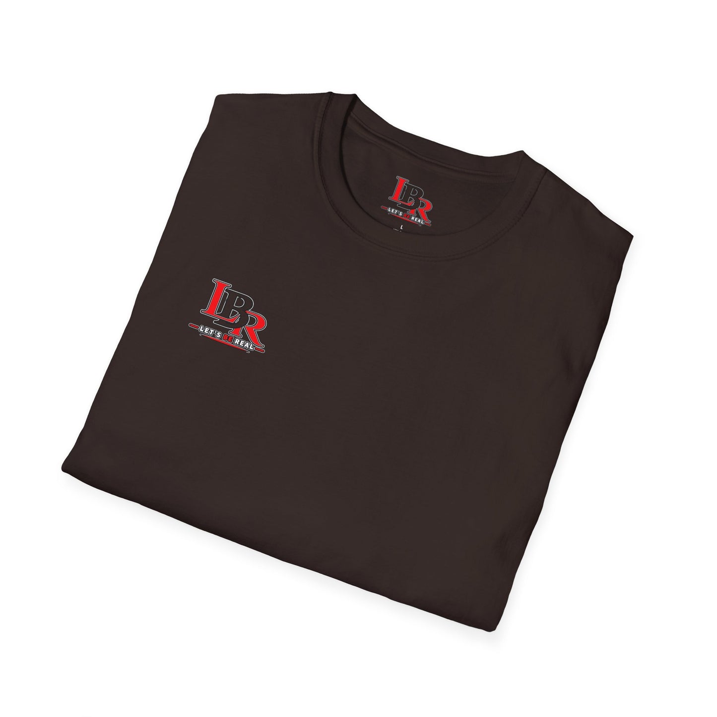 Minimalist 'LBR' Logo T-Shirt — Small Chest Print Casual Tee