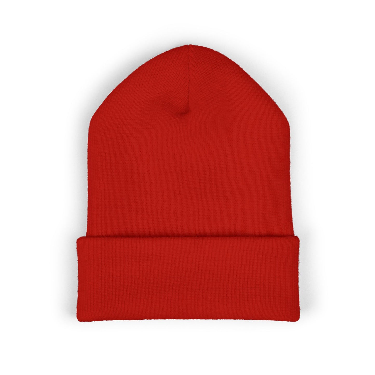 Embroidered 'BR' Classic Cuffed Beanie — Warm Knit Winter Hat