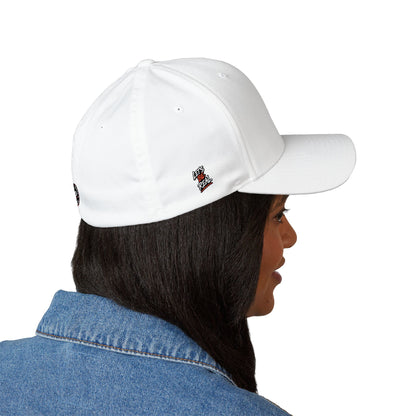 Embroidered Crest Cap — LB Crown Shield Closed-Back Baseball Hat