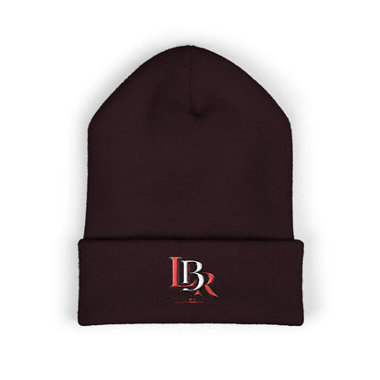 Embroidered 'BR' Classic Cuffed Beanie — Warm Knit Winter Hat