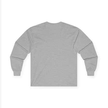 Let’s Be Real graffiti crown long sleeve tee