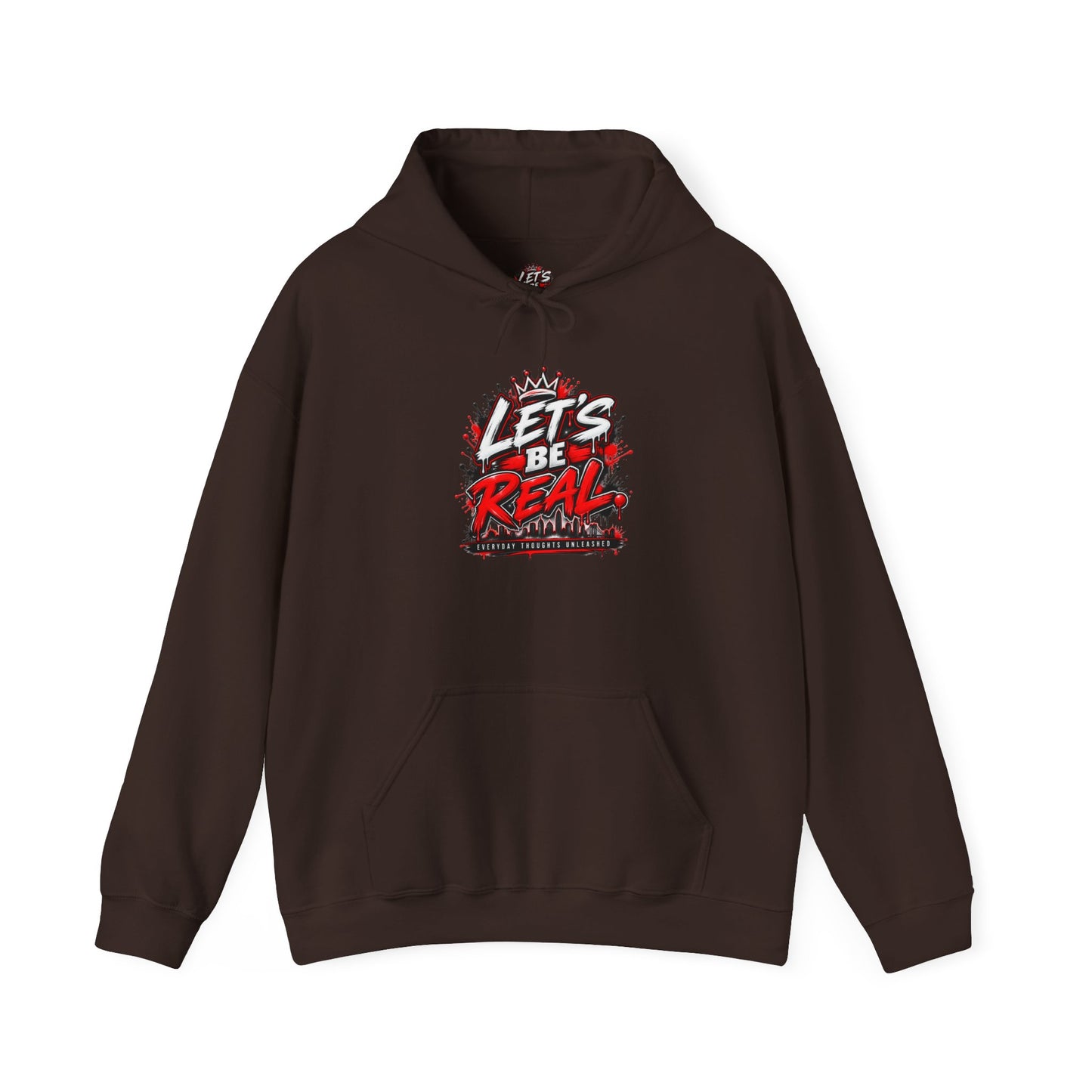 Let's Be Real Graphic Hoodie