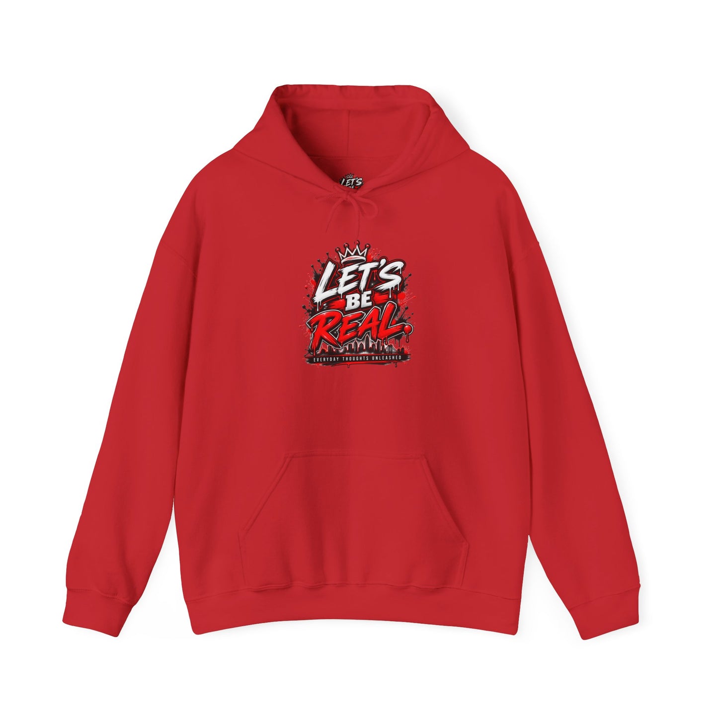 Let's Be Real Graphic Hoodie