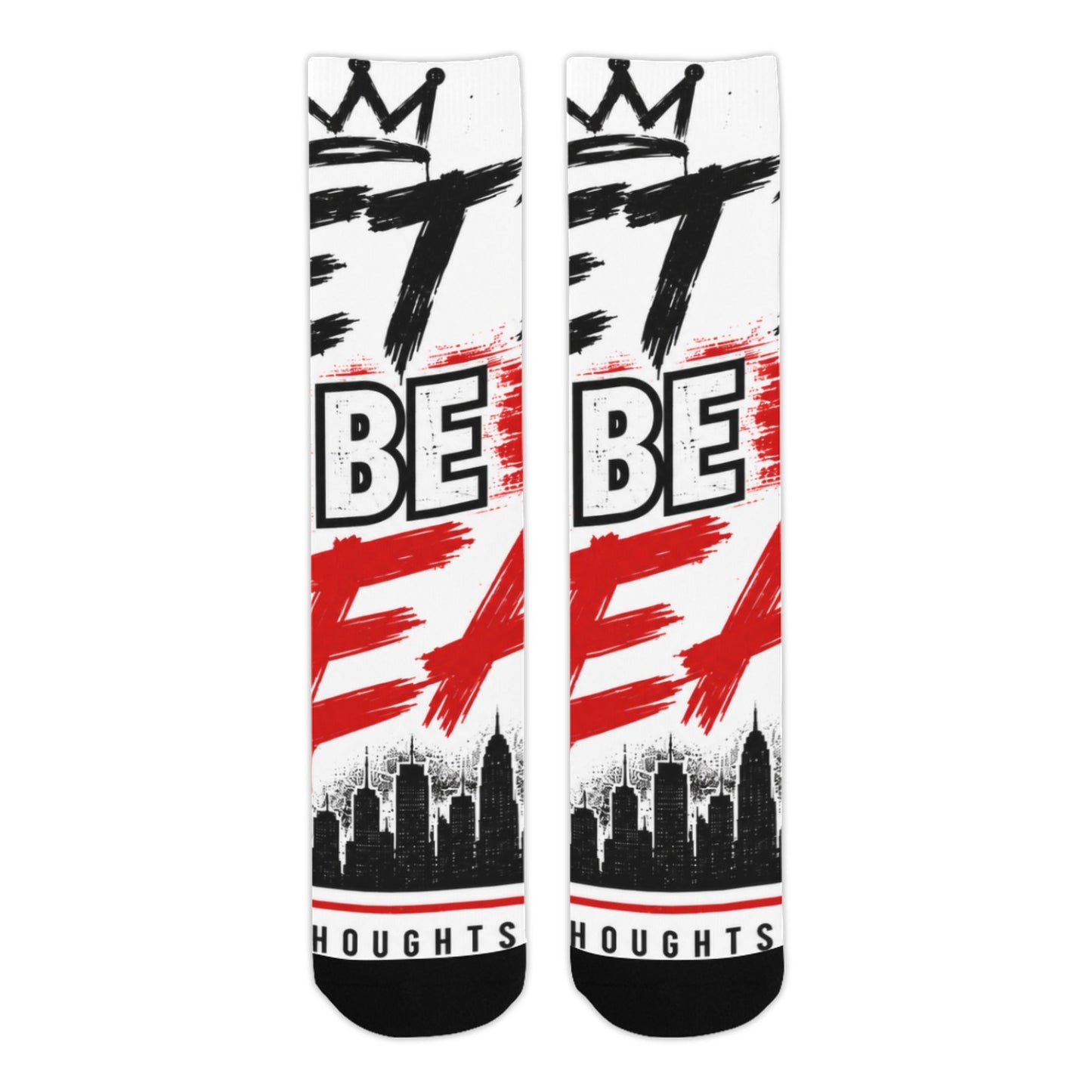 Lets Be Real Custom Socks *2