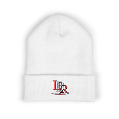 Embroidered 'BR' Classic Cuffed Beanie — Warm Knit Winter Hat