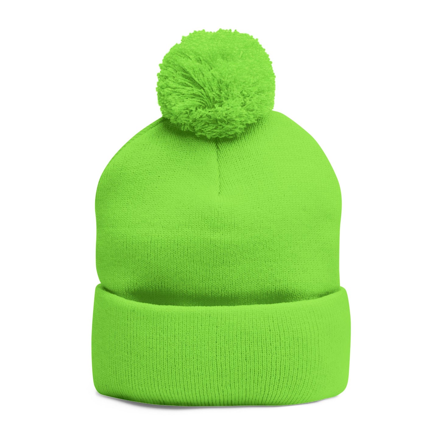 LBR Embroidered Pom-Pom Beanie