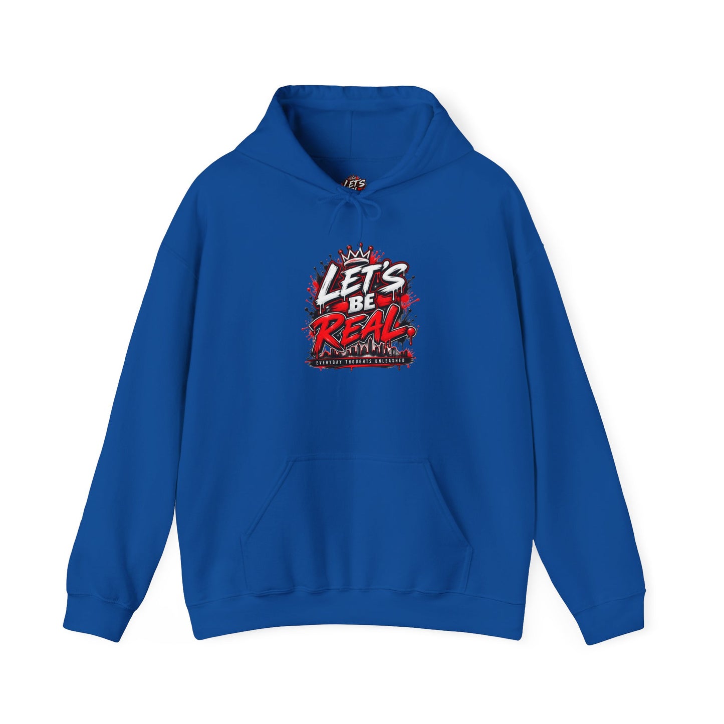Let's Be Real Graphic Hoodie