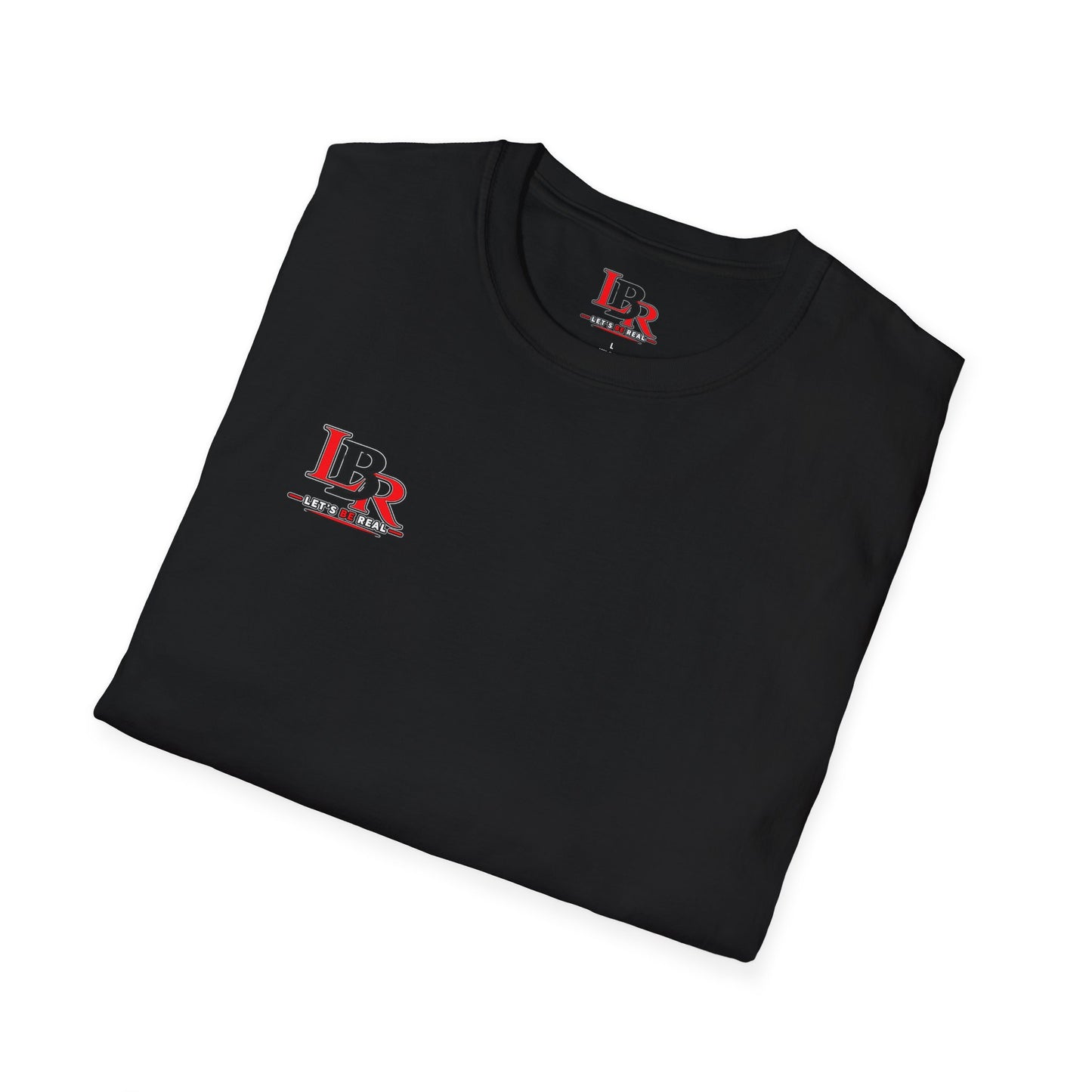 Minimalist 'LBR' Logo T-Shirt — Small Chest Print Casual Tee