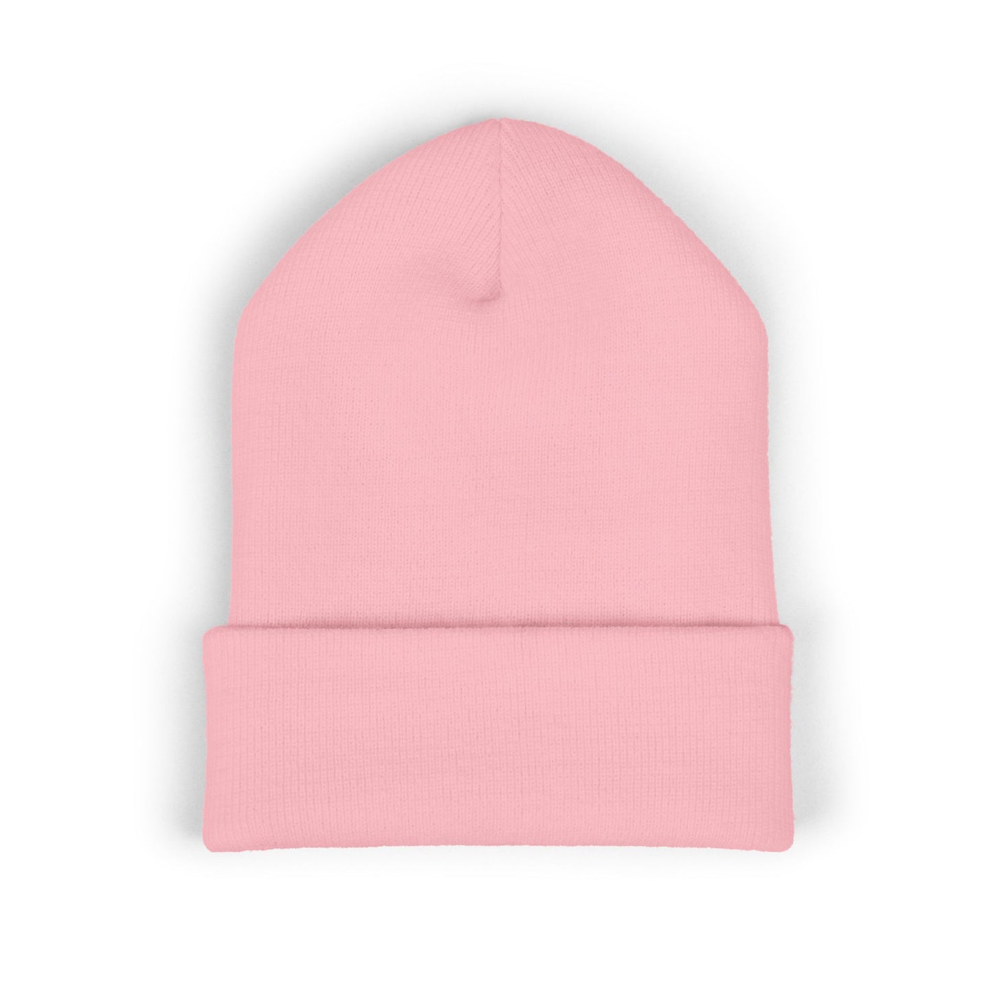 Embroidered 'BR' Classic Cuffed Beanie — Warm Knit Winter Hat