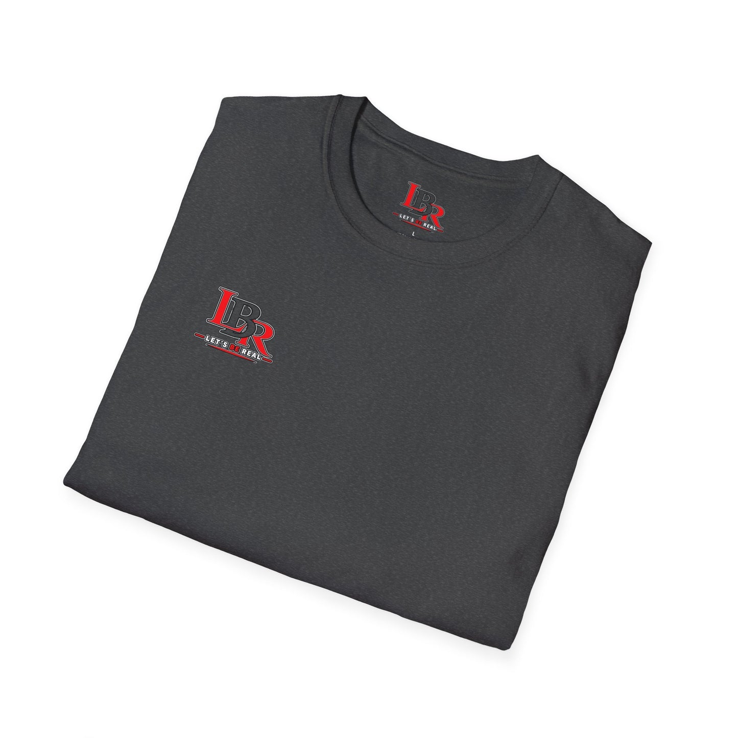Minimalist 'LBR' Logo T-Shirt — Small Chest Print Casual Tee