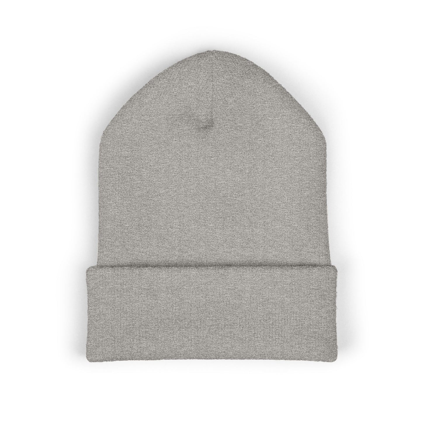 Embroidered 'BR' Classic Cuffed Beanie — Warm Knit Winter Hat
