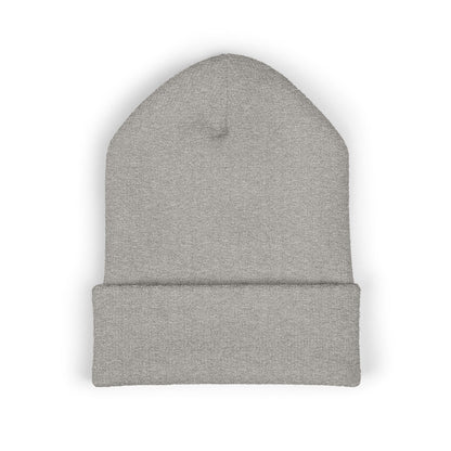 Embroidered 'BR' Classic Cuffed Beanie — Warm Knit Winter Hat
