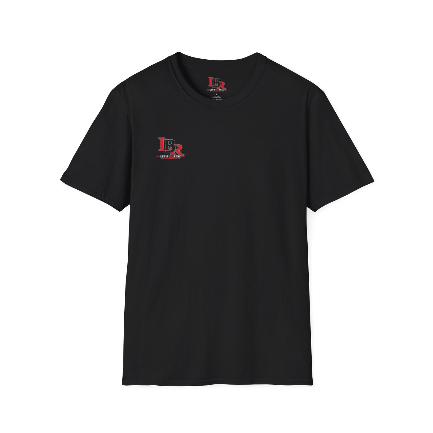 Minimalist 'LBR' Logo T-Shirt — Small Chest Print Casual Tee