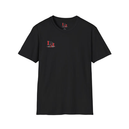 Minimalist 'LBR' Logo T-Shirt — Small Chest Print Casual Tee
