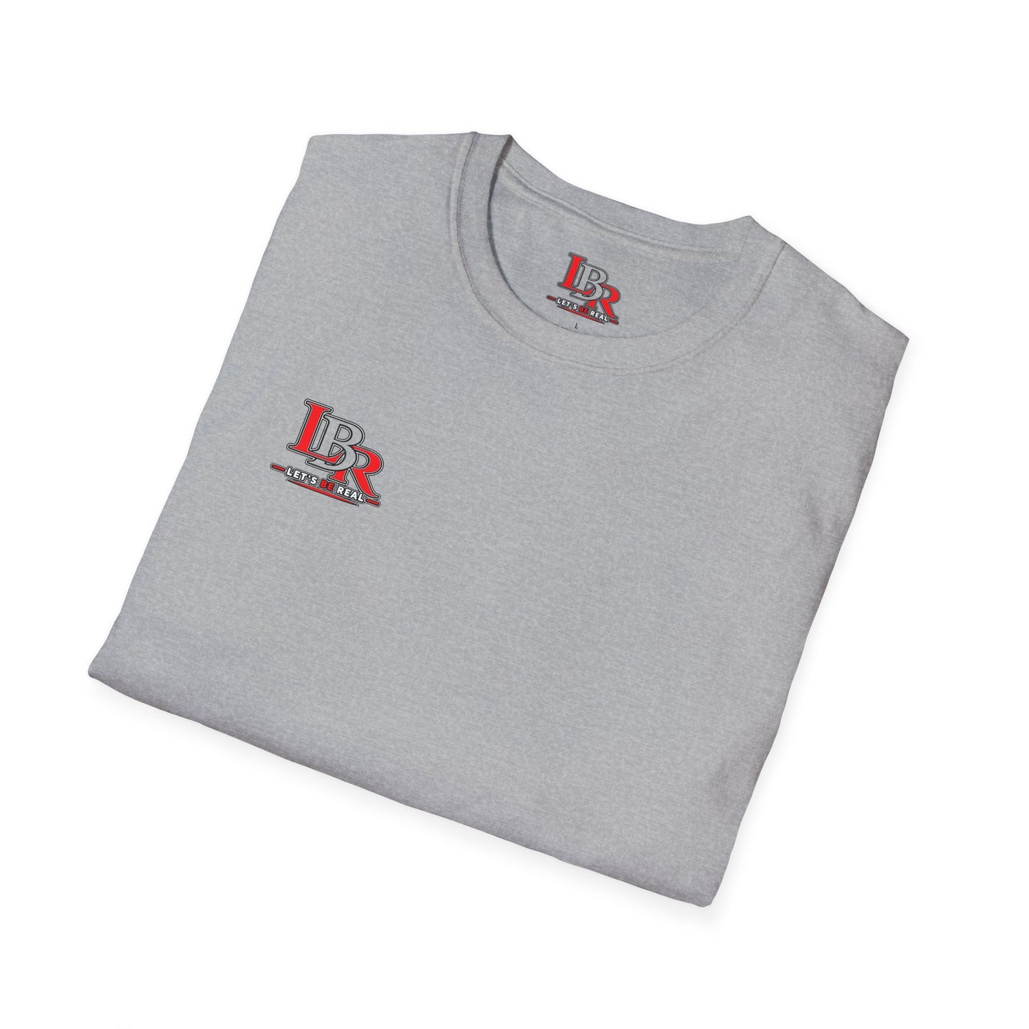 Minimalist 'LBR' Logo T-Shirt — Small Chest Print Casual Tee