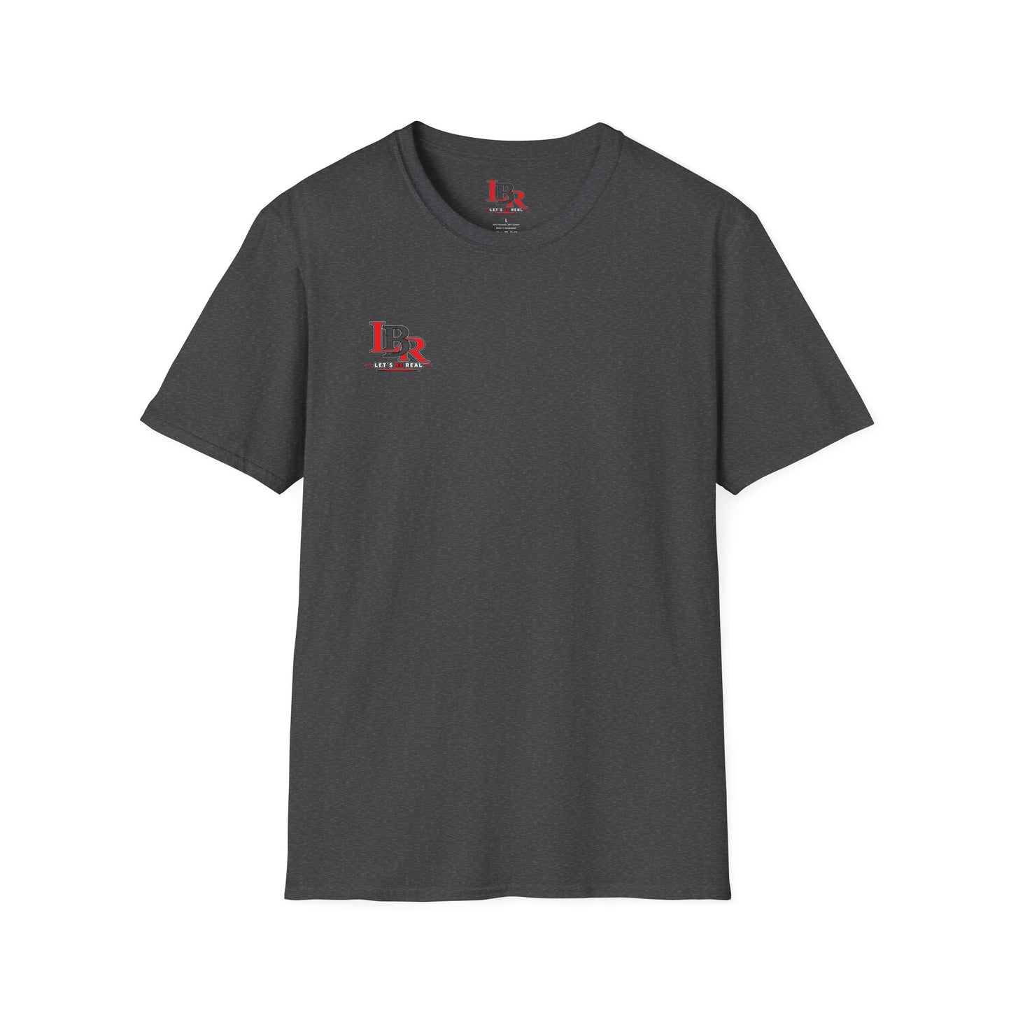 Minimalist 'LBR' Logo T-Shirt — Small Chest Print Casual Tee