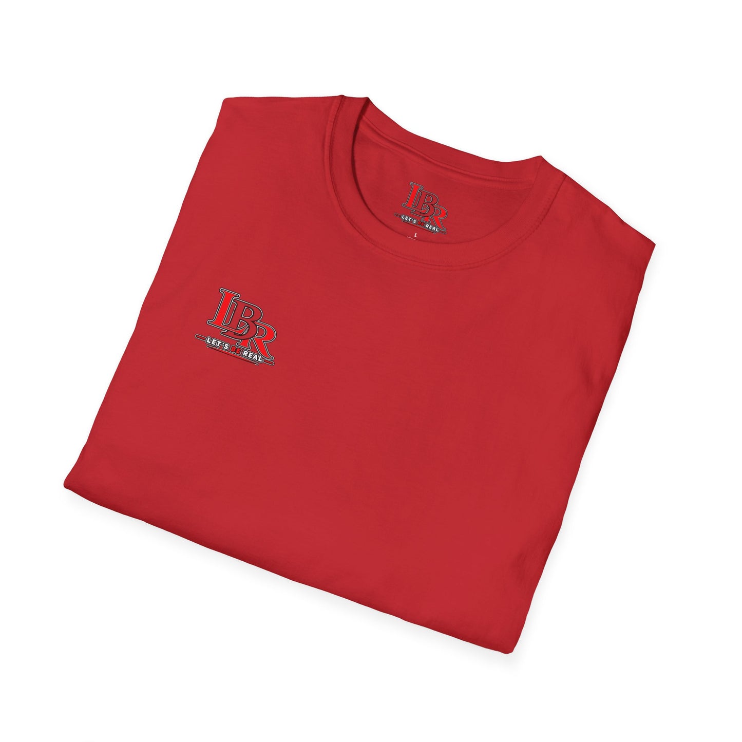 Minimalist 'LBR' Logo T-Shirt — Small Chest Print Casual Tee