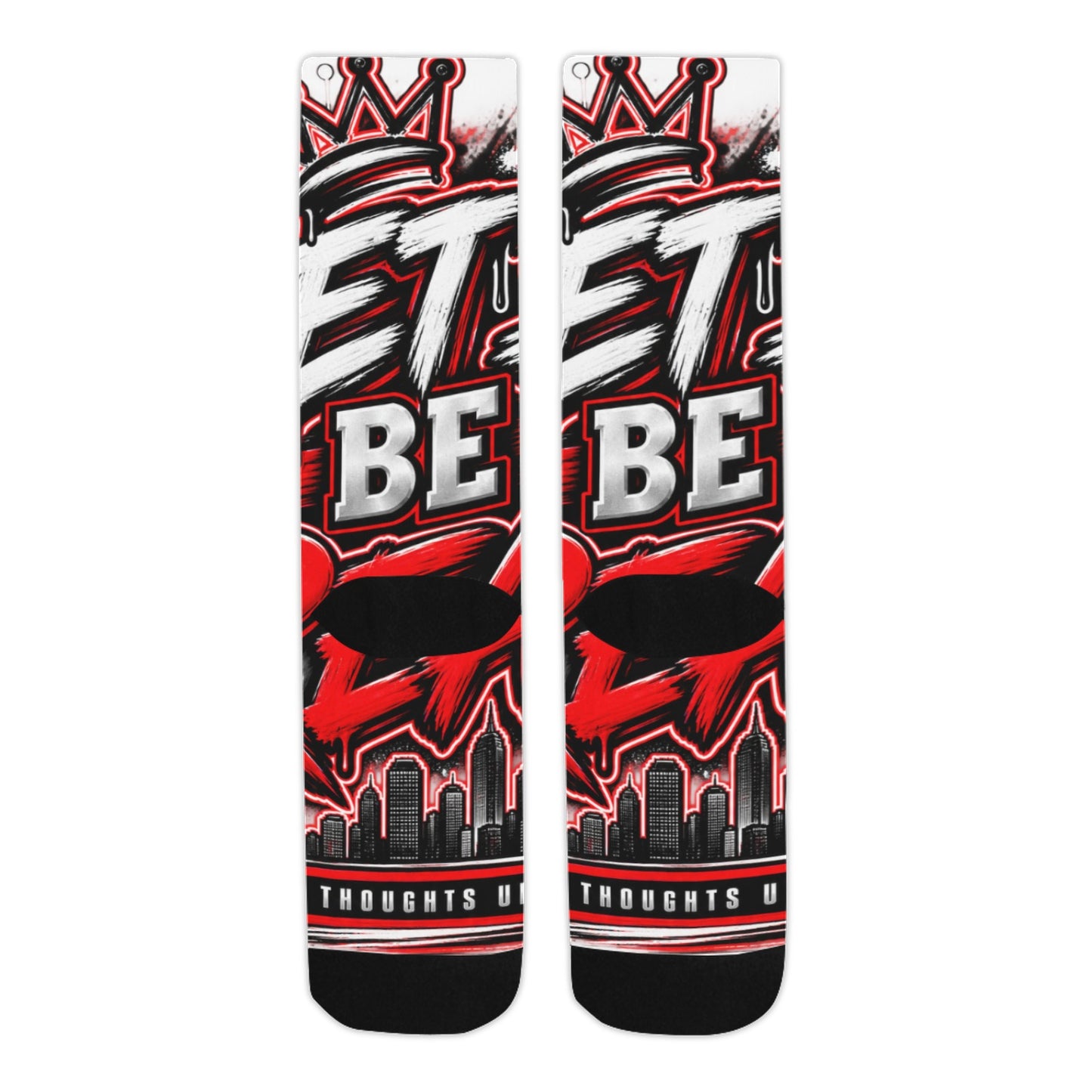 Lets Be Real Custom Socks *1