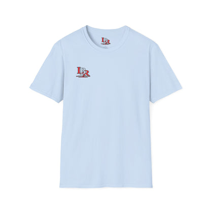 Minimalist 'LBR' Logo T-Shirt — Small Chest Print Casual Tee