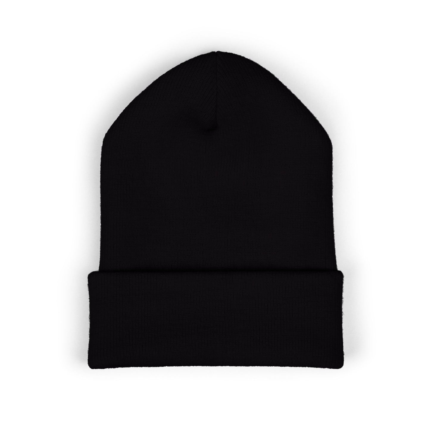 Embroidered 'BR' Classic Cuffed Beanie — Warm Knit Winter Hat