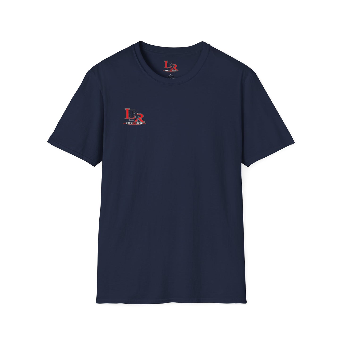 Minimalist 'LBR' Logo T-Shirt — Small Chest Print Casual Tee