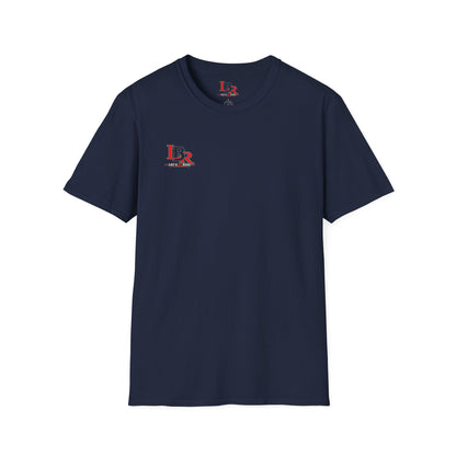Minimalist 'LBR' Logo T-Shirt — Small Chest Print Casual Tee