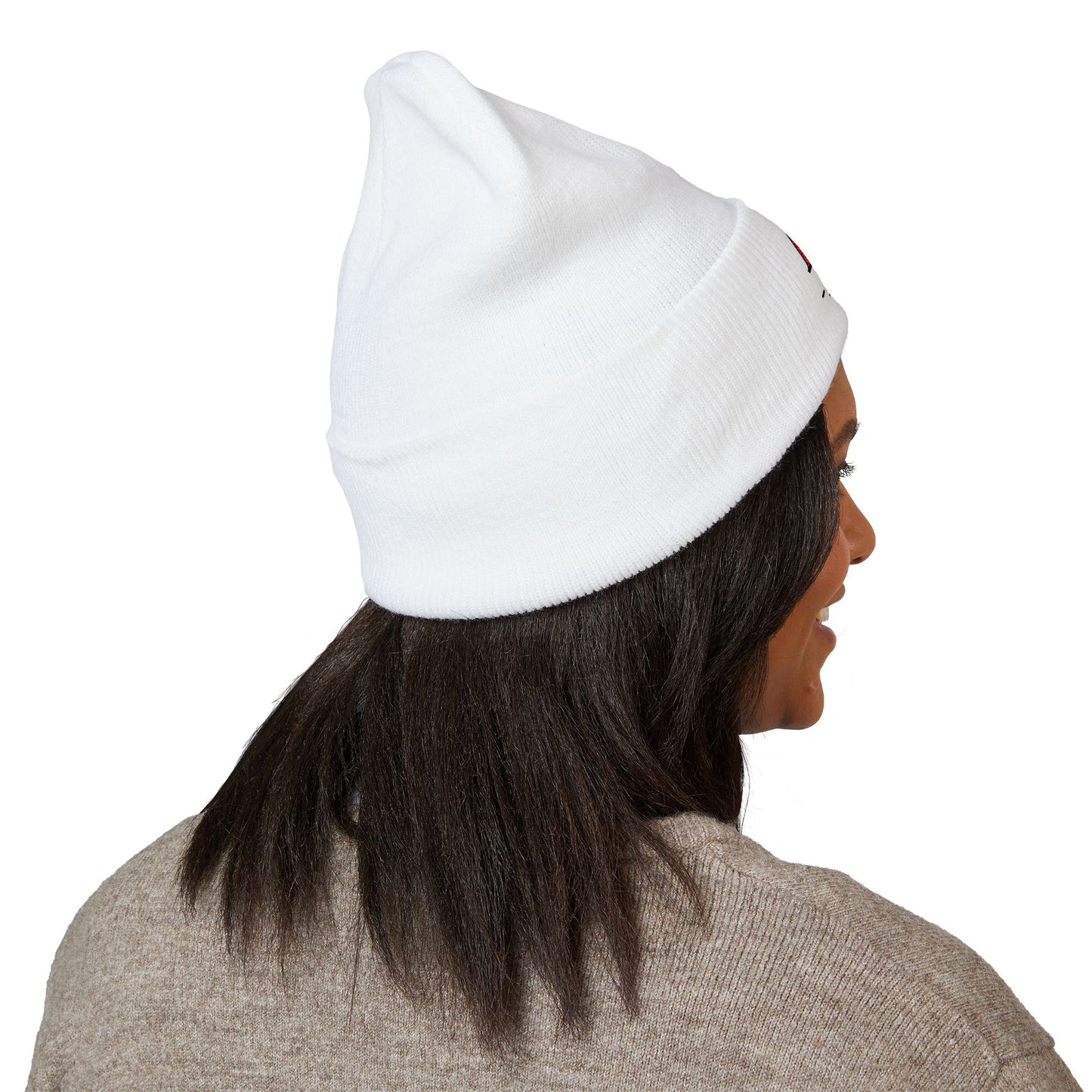 Embroidered 'BR' Classic Cuffed Beanie — Warm Knit Winter Hat