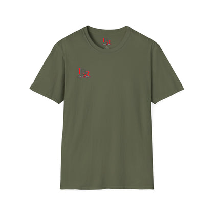 Minimalist 'LBR' Logo T-Shirt — Small Chest Print Casual Tee
