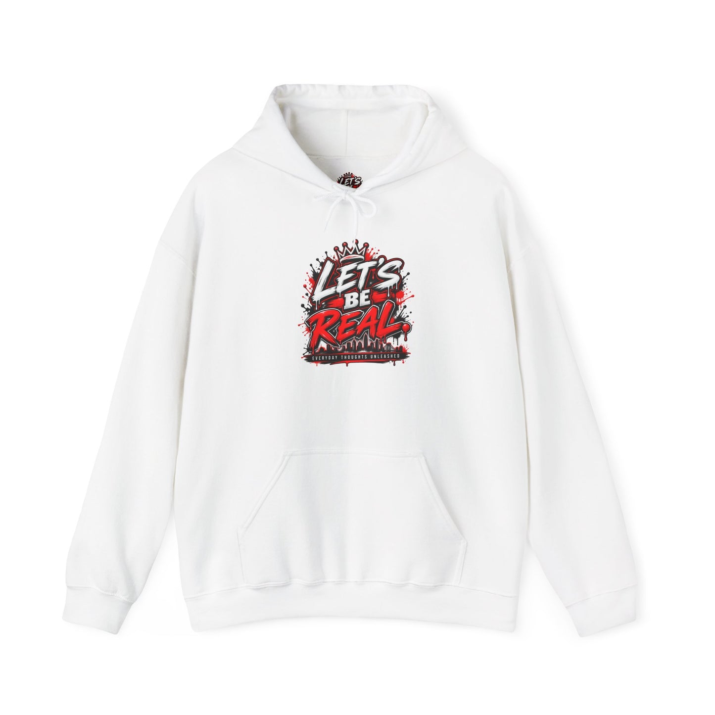 Let's Be Real Graphic Hoodie