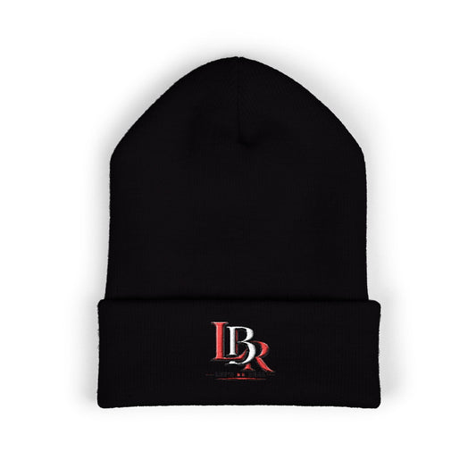 Embroidered 'BR' Classic Cuffed Beanie — Warm Knit Winter Hat