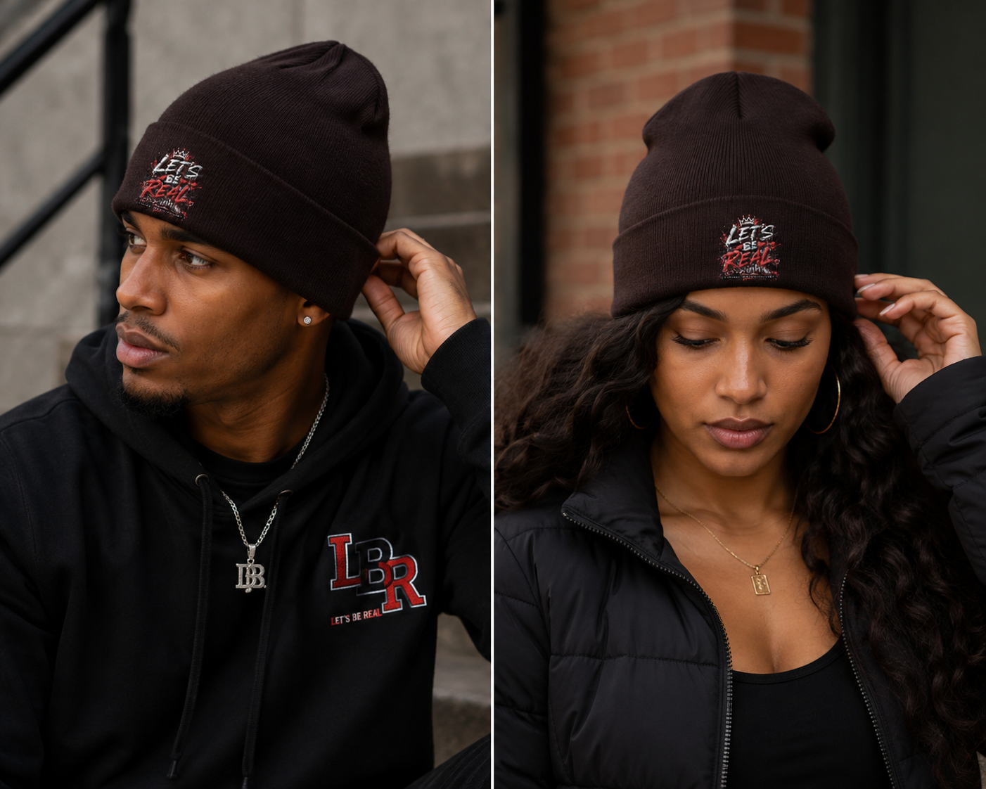 Let Be Real Knit Hat