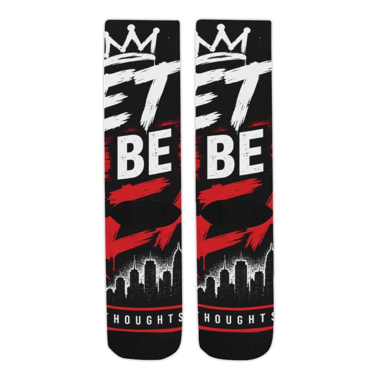 Lets Be Real Custom Socks *3
